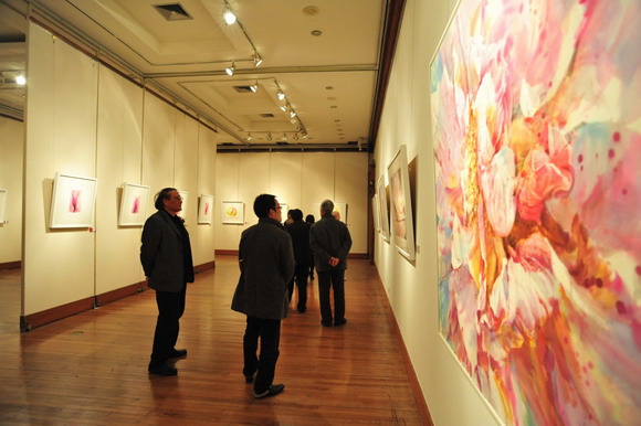 10.11.23 “花语汇——姜竹松水彩画作品展”在上海隆重举行1.jpg