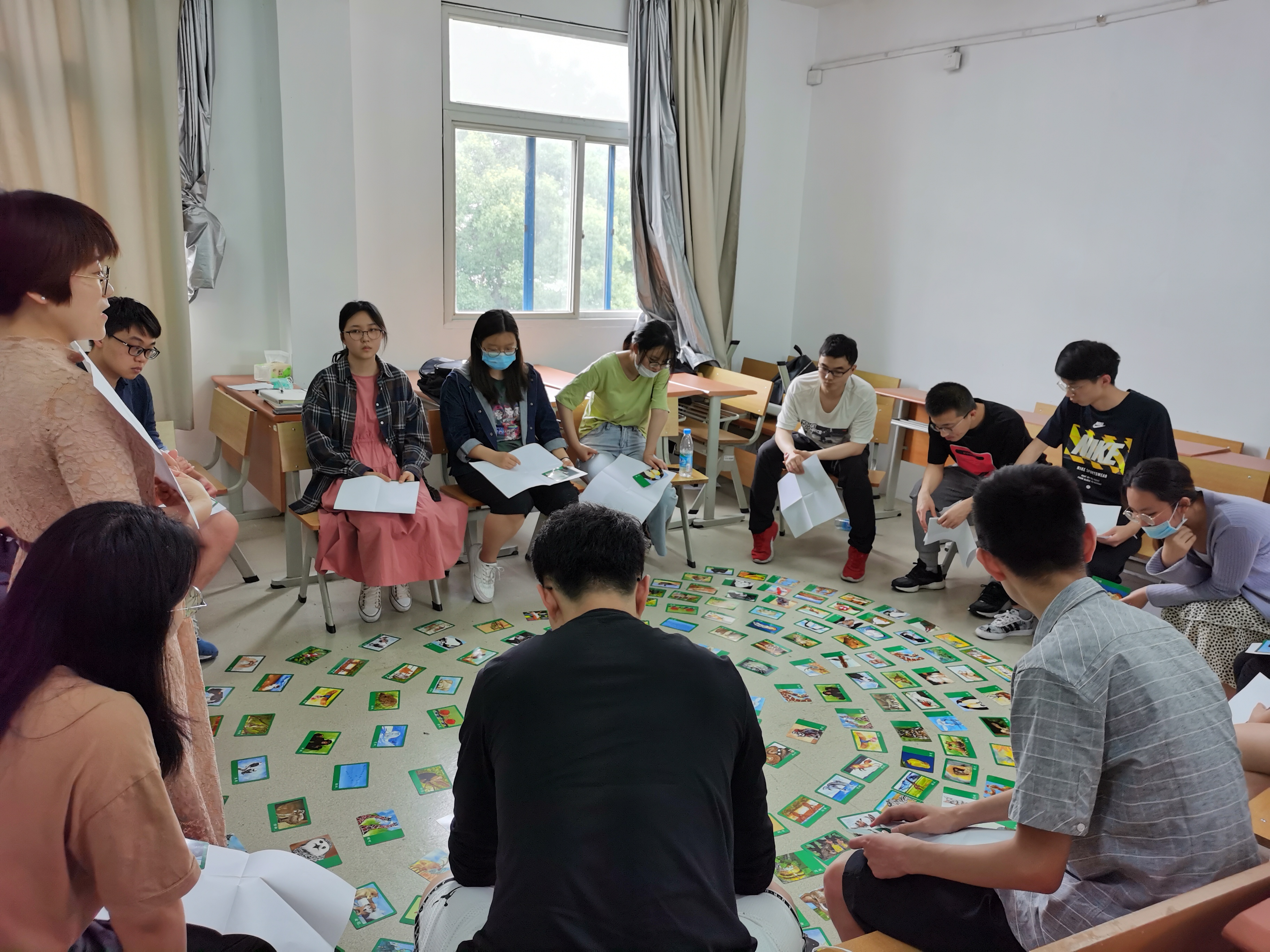 疫起防疫为心赋能敬文书院开展心理健康节之团体辅导活动