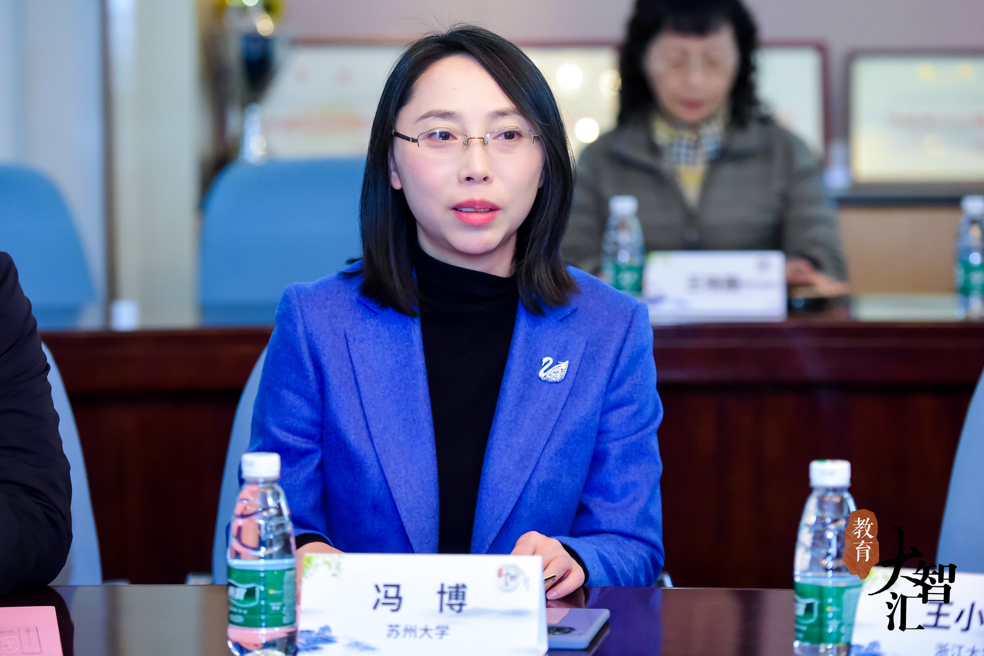 冯博院长在致辞中对腾讯教育及各院校嘉宾的到来表示热烈欢迎,并对